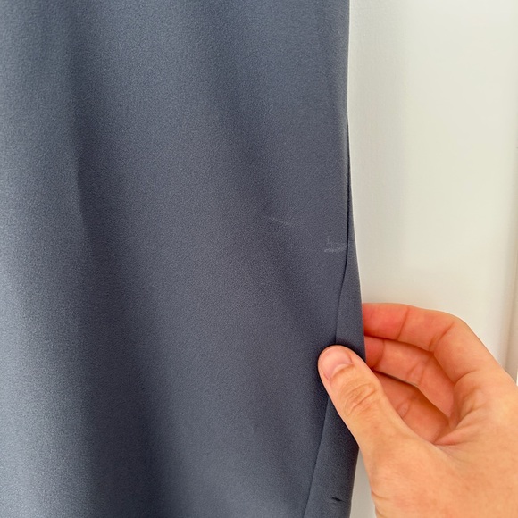 J Crew Gray V-Neck Top - Picture 4 of 6